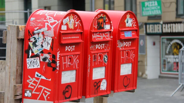Cutii poștale clasice în Danemarca