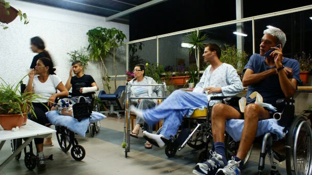 Pacienti tratați în spital