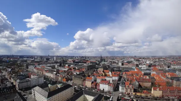 Vedere panoramă Copenhaga